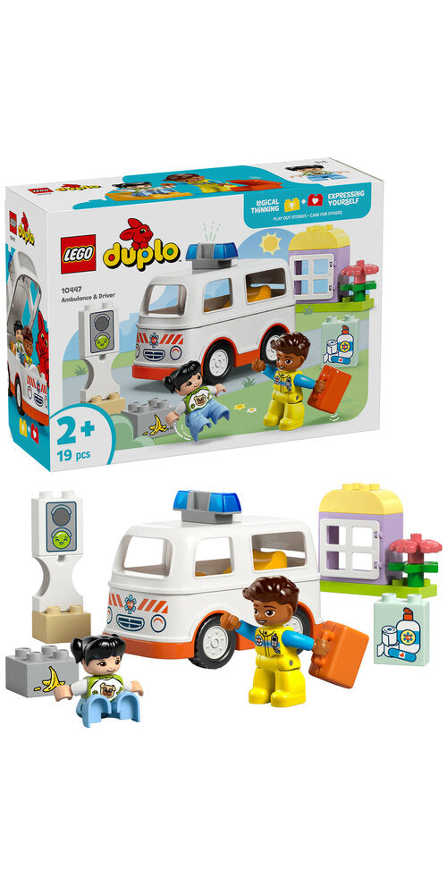 10447 LEGO DUPLO Town Ambulance og fører