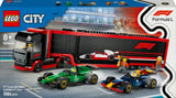 D2 60445 LEGO City F1®-lastbil med RB20 og AMR24 F1®-biler