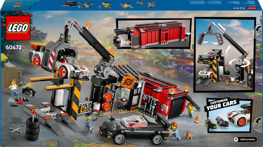 60472 LEGO My City Skrotplads med biler
