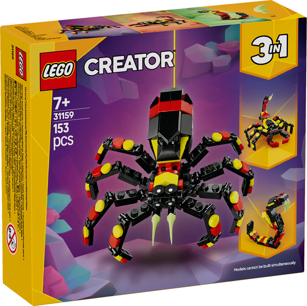 31159 LEGO Creator Vilde dyr: Edderkop på spring