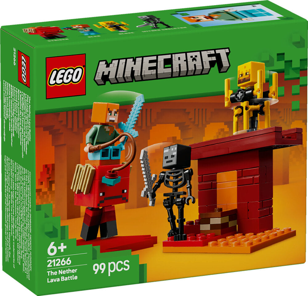 21266 LEGO Minecraft Nether-lavakampen