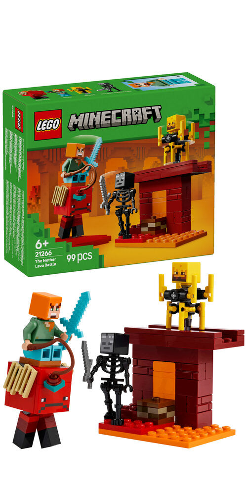 21266 LEGO Minecraft Nether-lavakampen