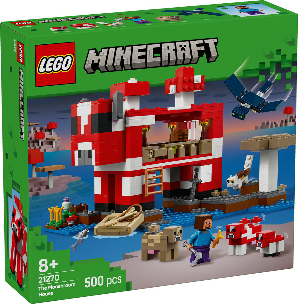 21270 LEGO Minecraft Mooshroom-huset