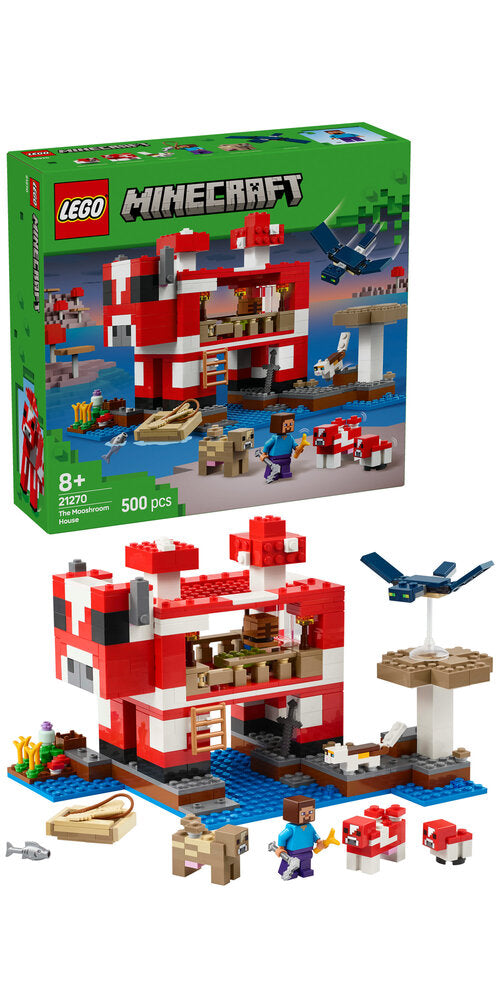21270 LEGO Minecraft Mooshroom-huset