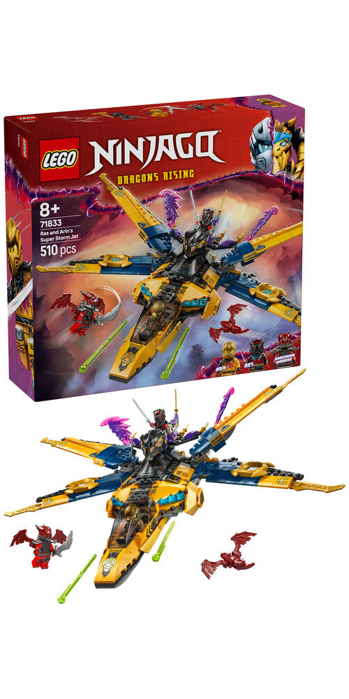 71833 LEGO Ninjago Ras og Arins superstorm-jet
