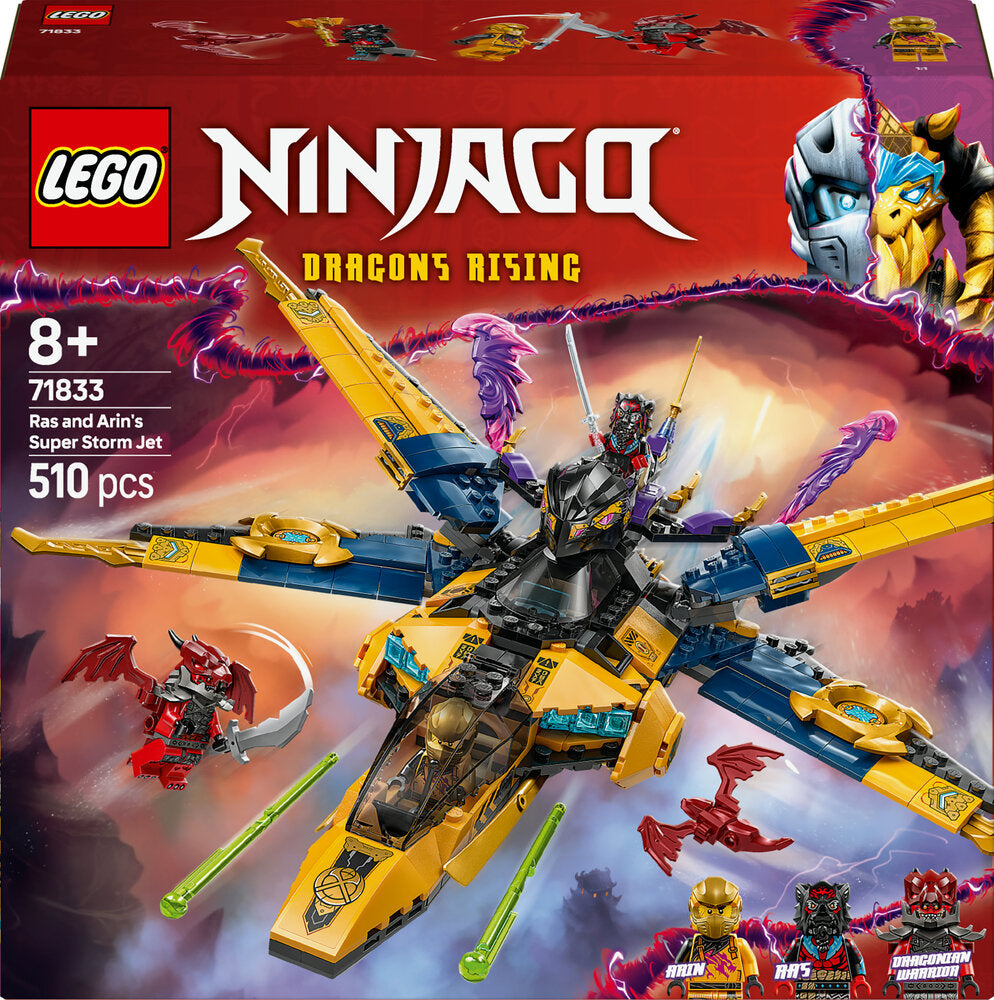 D2 71833 LEGO Ninjago Ras og Arins superstorm-jet