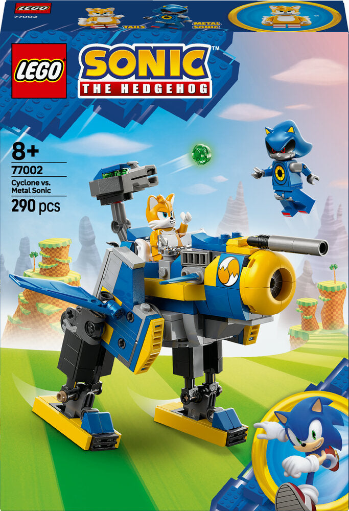 77002 LEGO Sonic Cyclone mod Metal Sonic