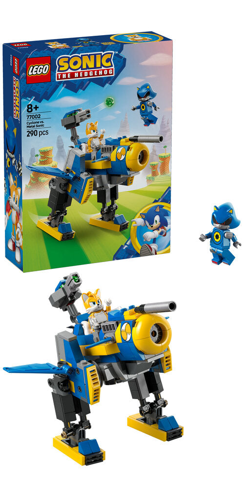 77002 LEGO Sonic Cyclone mod Metal Sonic