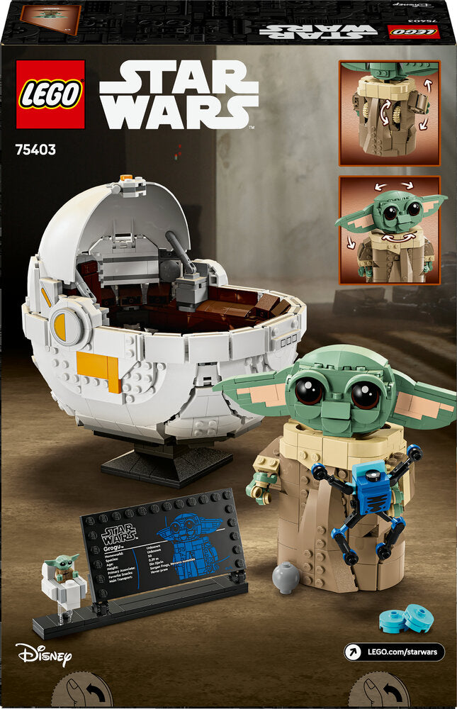 75403 LEGO Star Wars Grogu med svævevogn