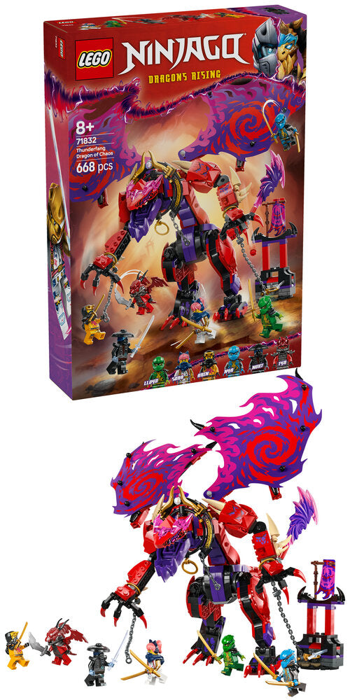 71832 LEGO Ninjago Kaosdragen Thunderfang