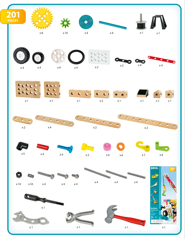 BRIO 34604 Builder Aktivitetssæt