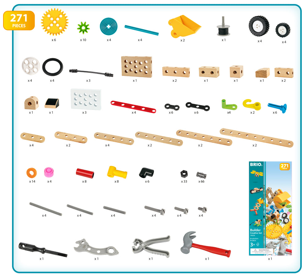 BRIO 34606 Builder Kreativt sæt