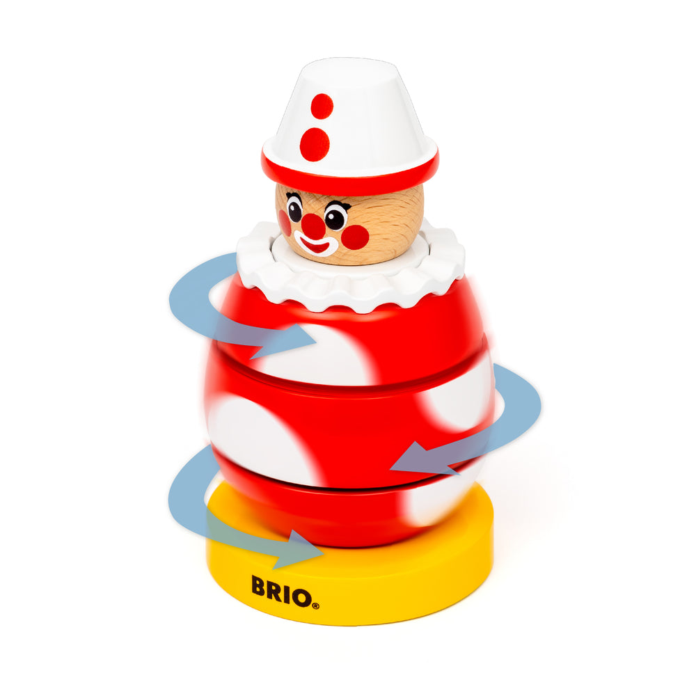 BRIO 30237 Snurrende klovn
