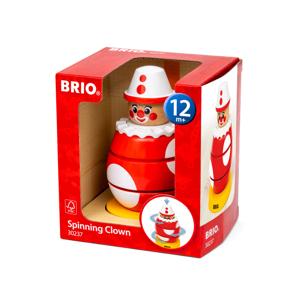 BRIO 30237 Snurrende klovn