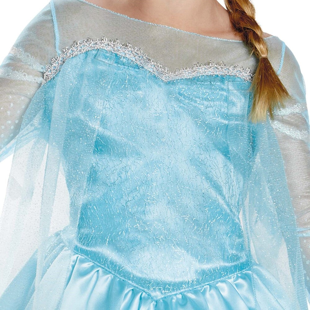 Frozen Elsa kjole lyseblå str 3-4 år EU XS