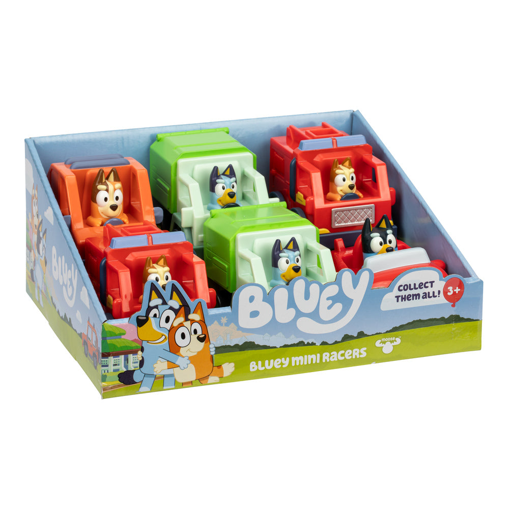 Bluey Familien i minibiler