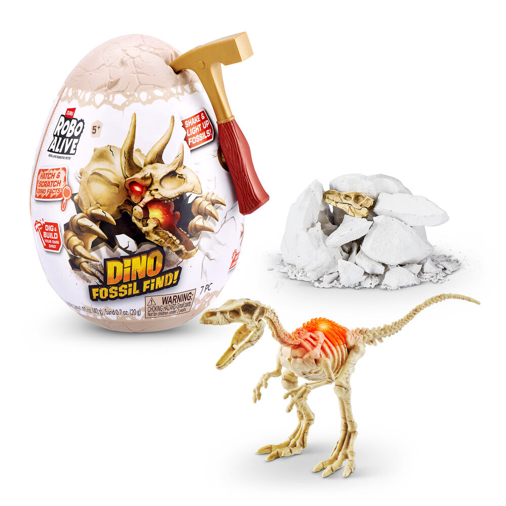 Robo Alive Dino fossil egg