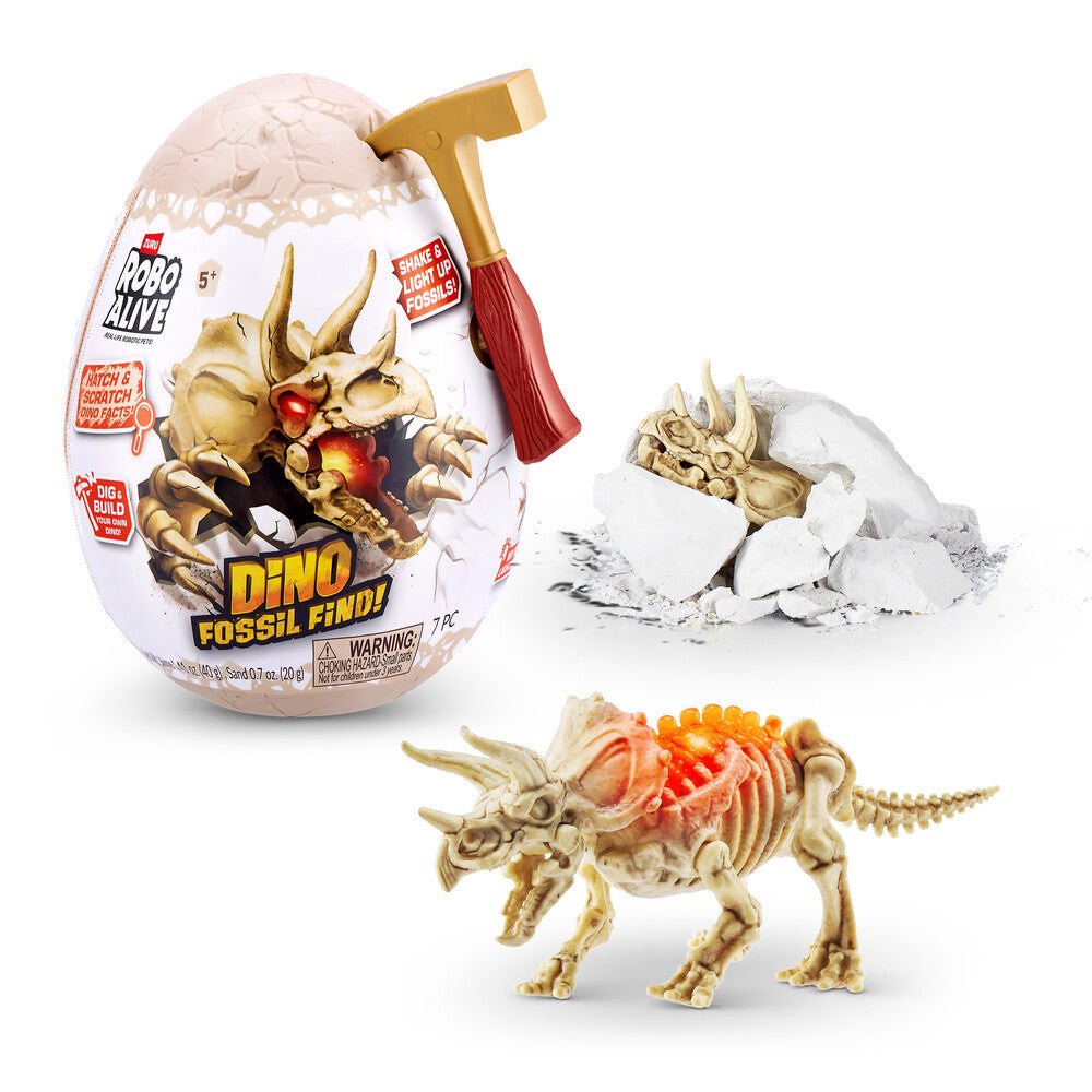 Robo Alive Dino fossil egg