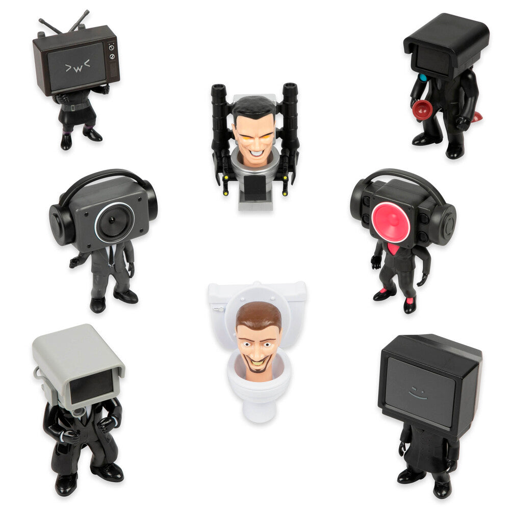 SKIBIDI TOILET MINI MYSTERY FIGURES ass