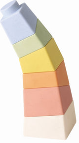 Kinder and Kids Wheat Straw Dragon Stacking Game