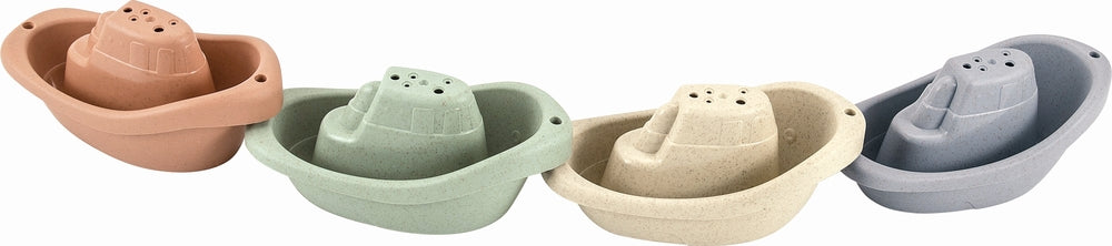 Kinder and Kids Wheat Straw Stacking Boats