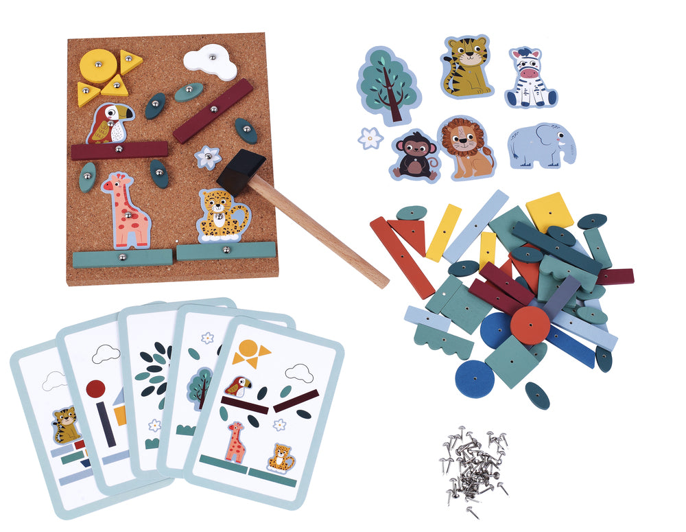 Kinder and Kids Hammer and Nail game