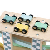 Kinder and Kids Bilbane med biler, 4 stk