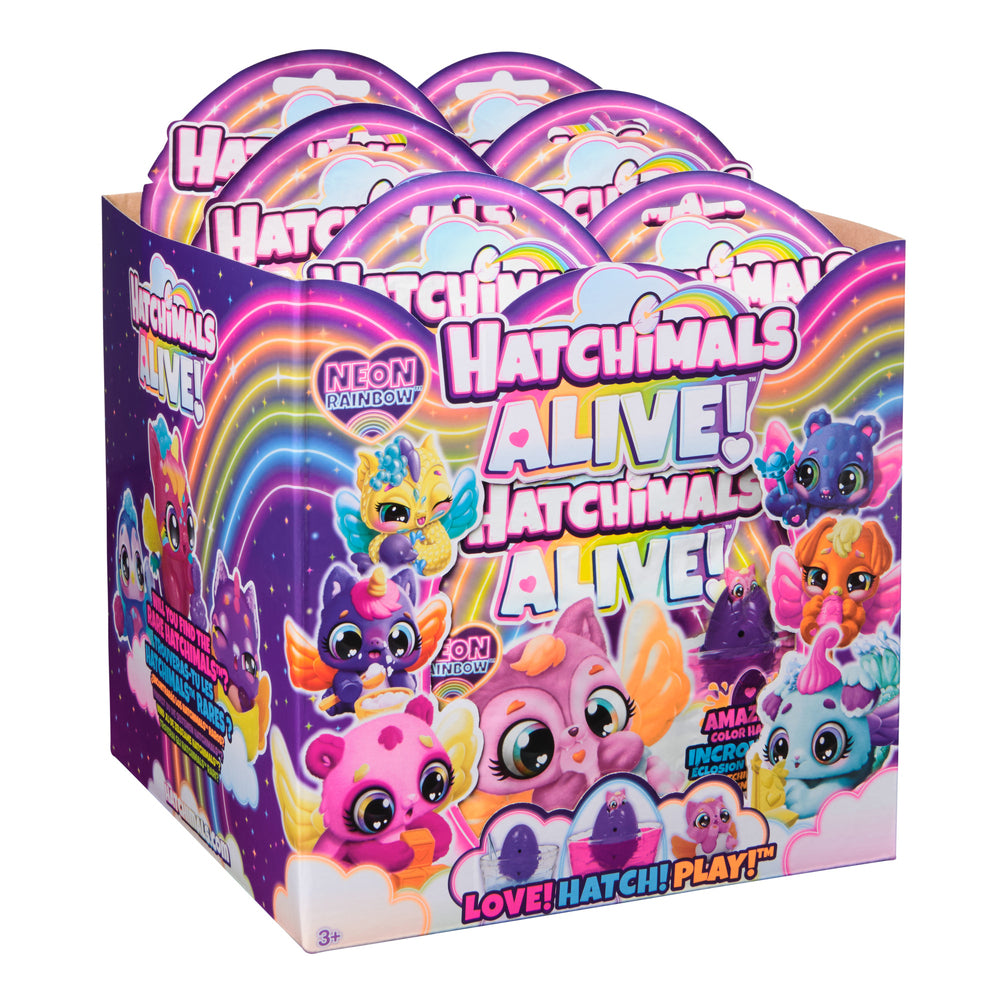 Hatchimals Alive Neon Rainbow 1-pak