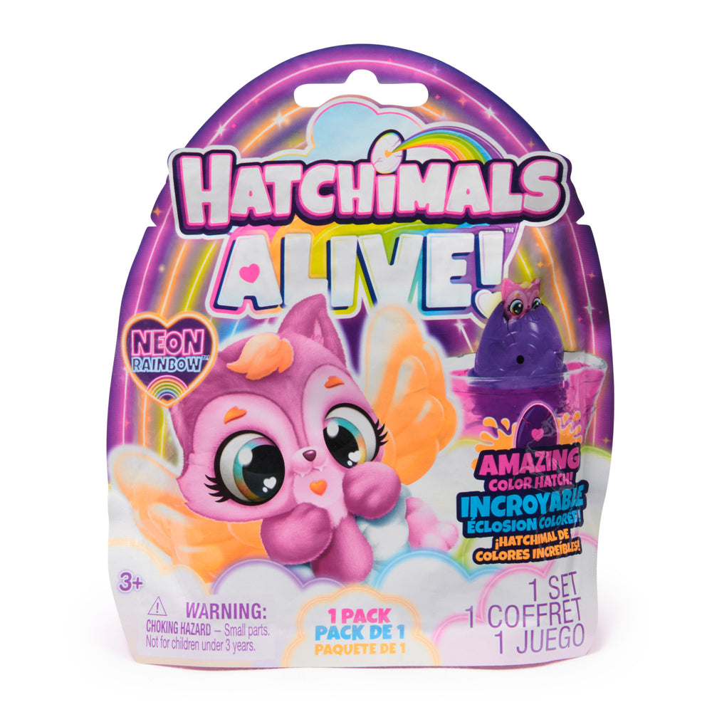 Hatchimals Alive Neon Rainbow 1-pak