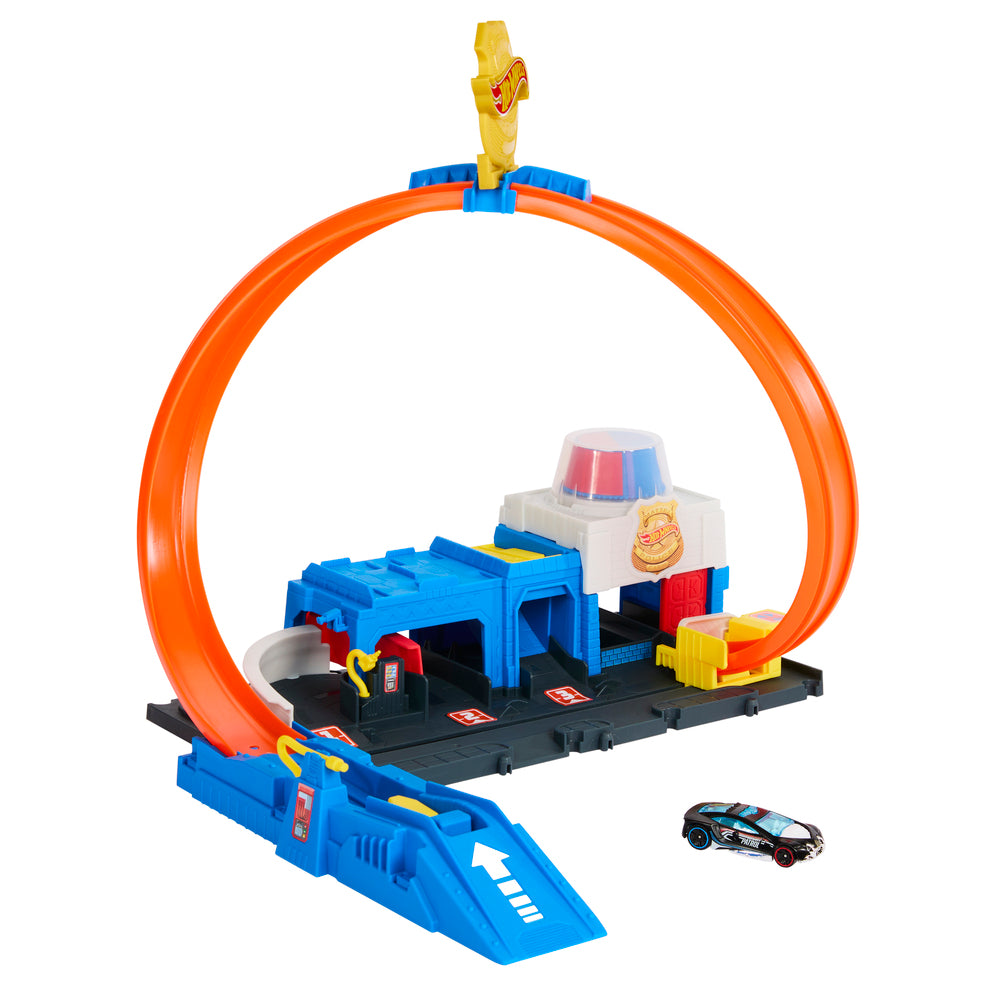 Hot Wheels City Super Politistation