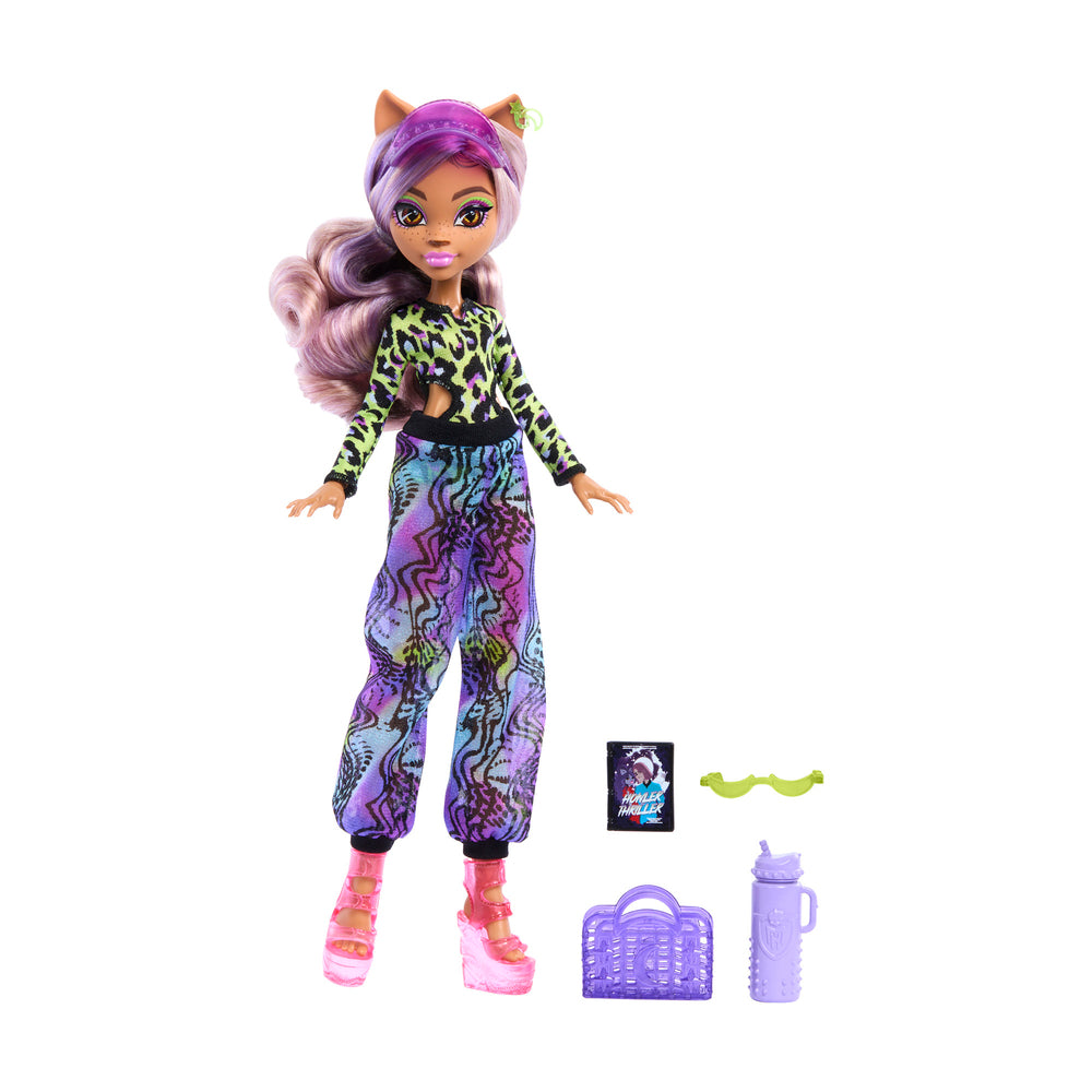 Monster High Scare-adise Island Clawdeen Doll