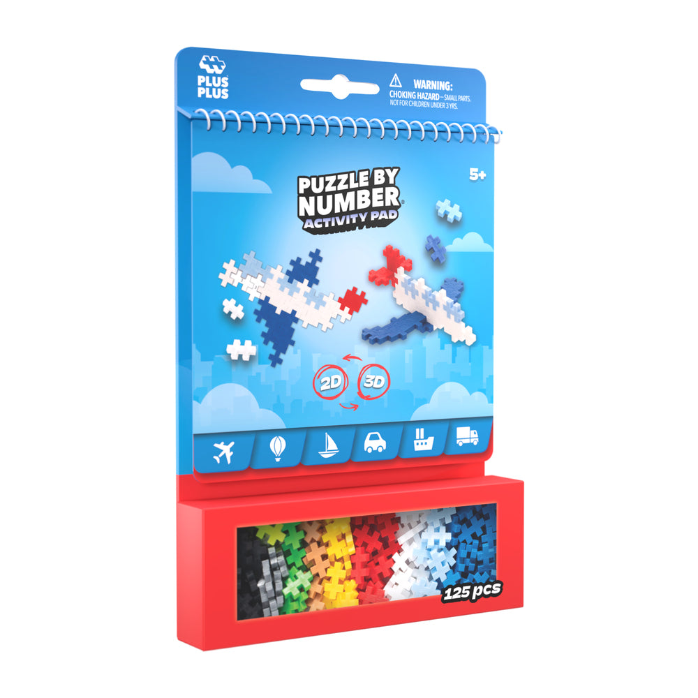 Plus-Plus Activity Pad – Transportation