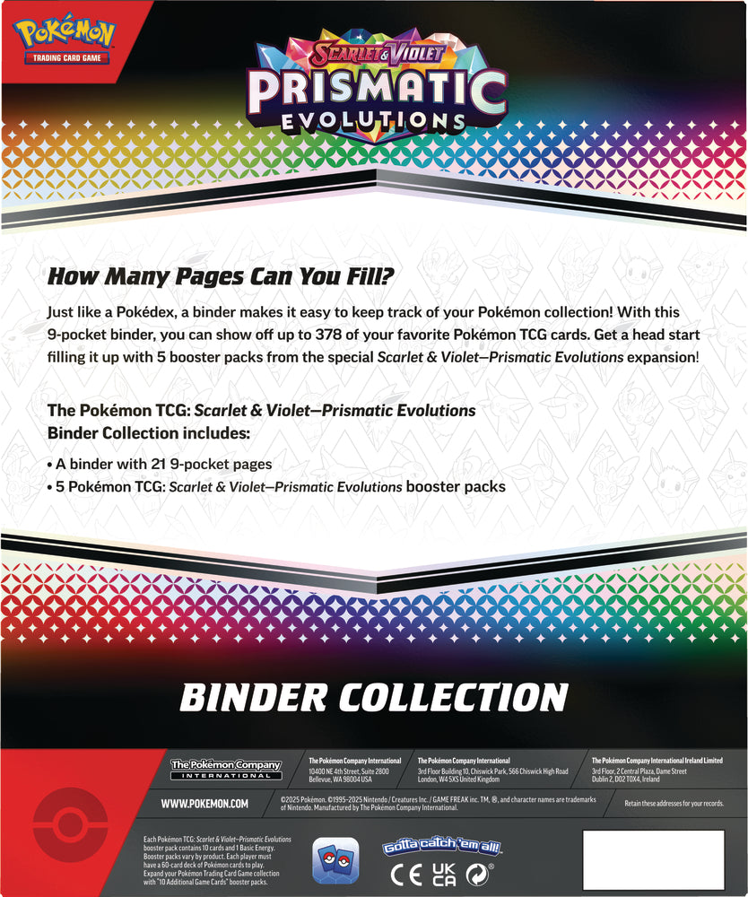 Pokemon Binder Collection SV8.5
