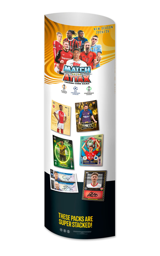 Champions League og Terrorfried display 24/25