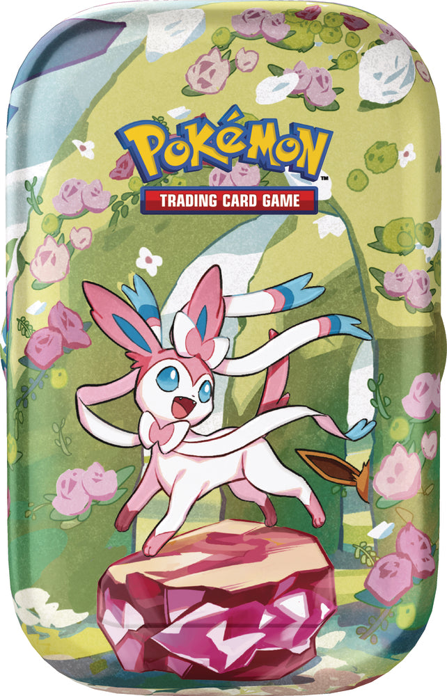 Pokemon Mini Tin SV8.5 Prismatic Evolutions asst