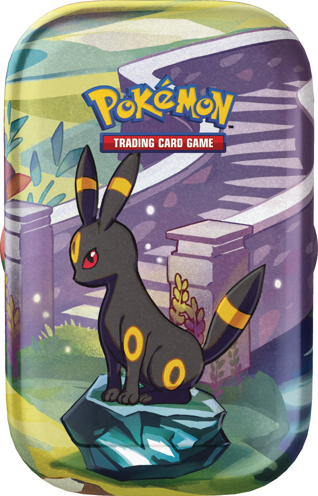 Pokemon Mini Tin SV8.5 Prismatic Evolutions asst
