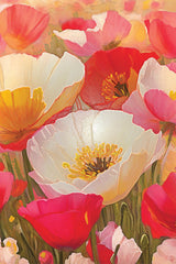 Diamond art valmueblomster 20 x 30 cm
