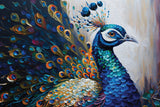 Diamond art påfugl 20 x 30 cm