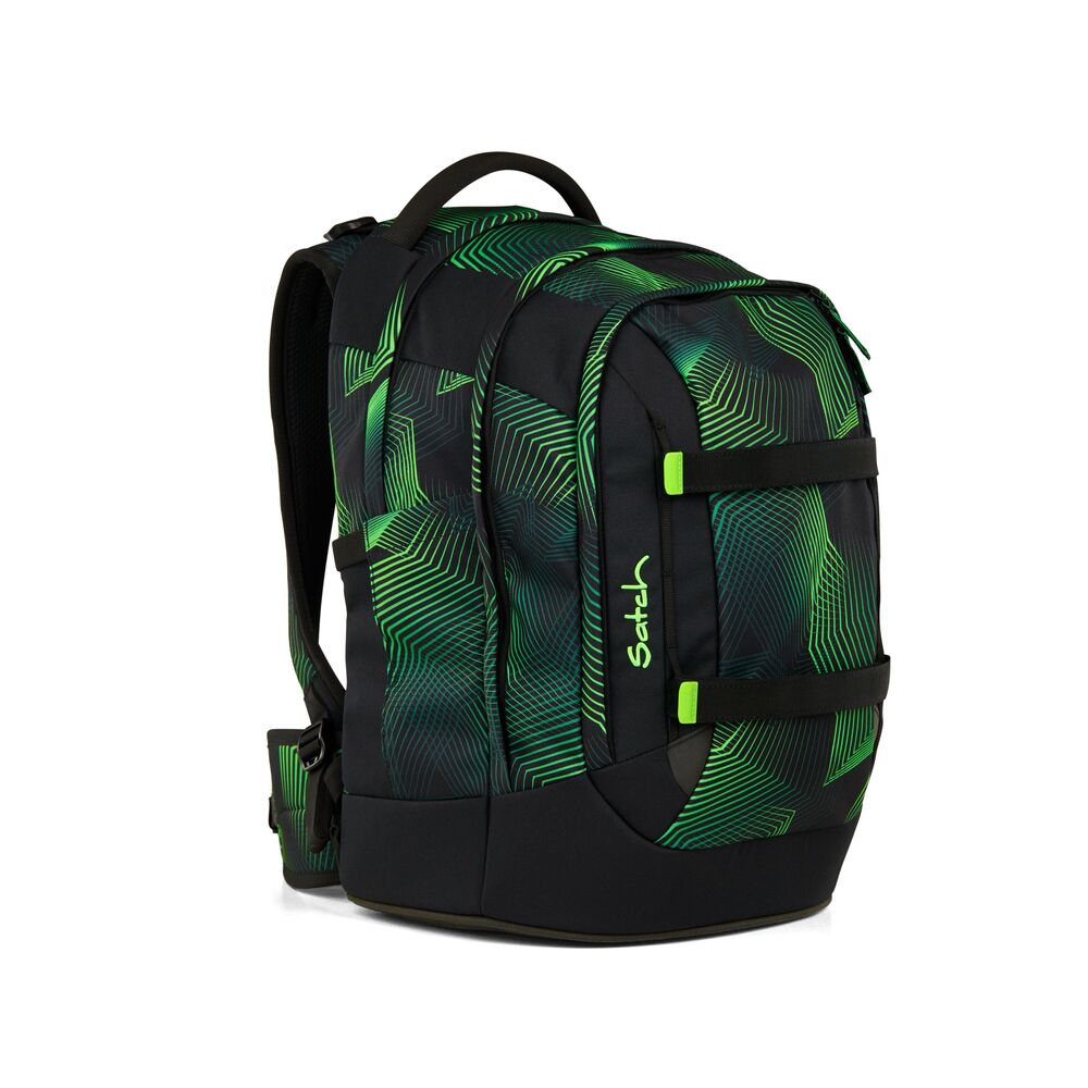 Skoletaske Satch Pack Seismic Green 30L