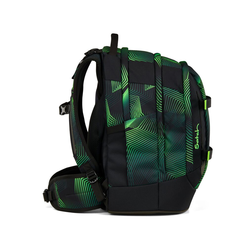 Skoletaske Satch Pack Seismic Green 30L