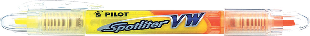 Pilot overstregningspen Spotliter VW 2-i-1 gul/orange