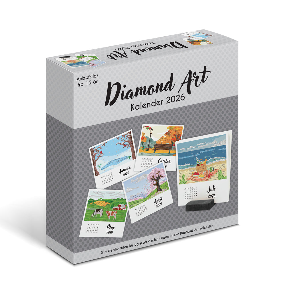 Lav selv Diamond Art årskalender 2026