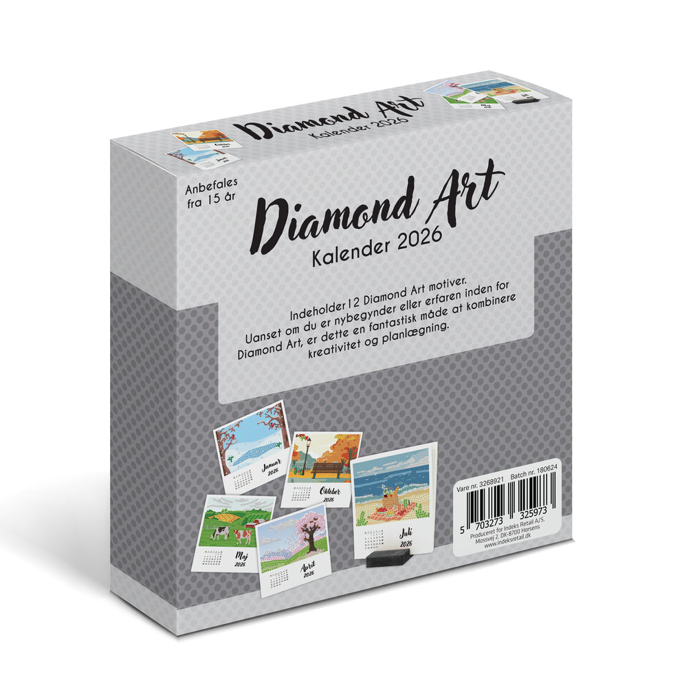 Lav selv Diamond Art årskalender 2026