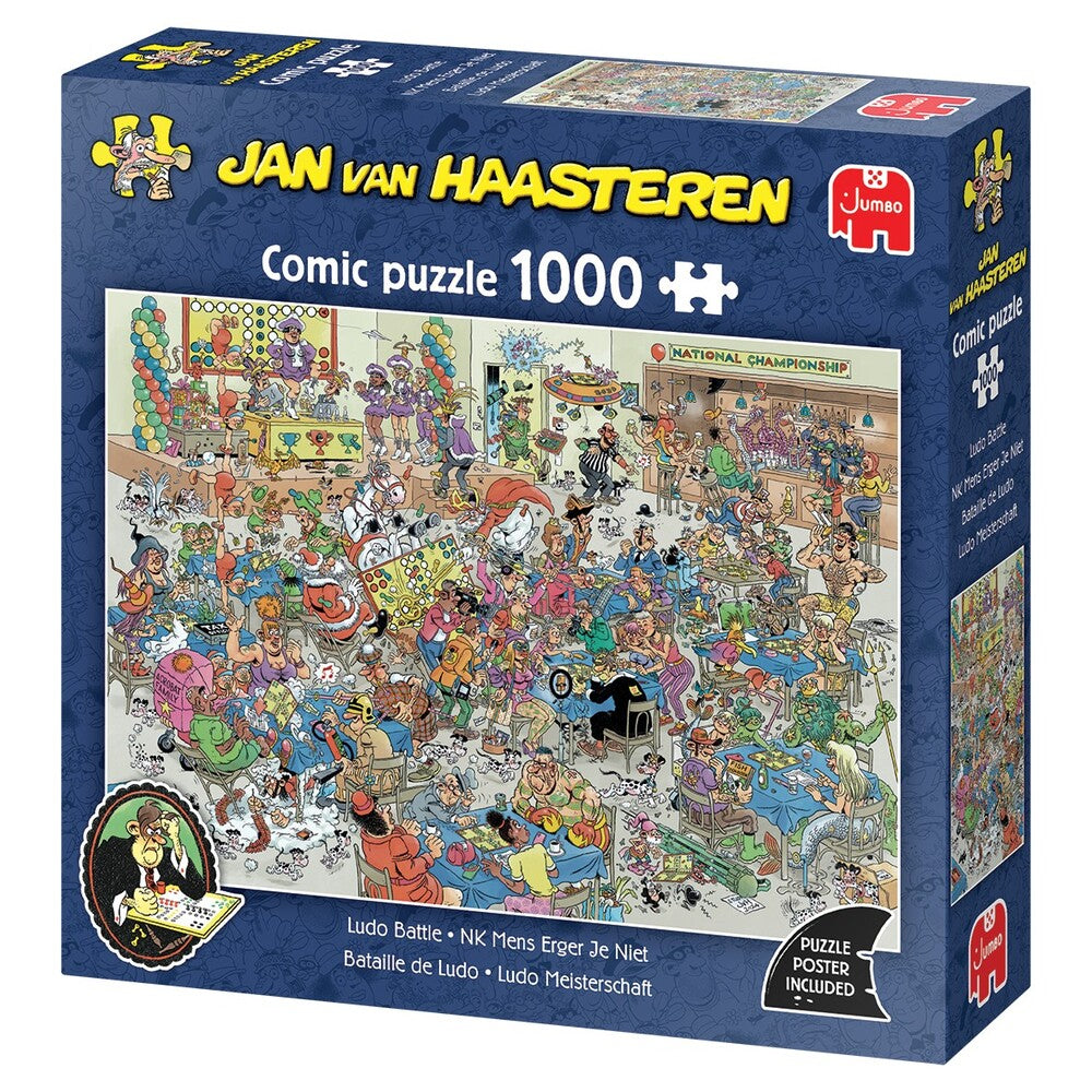 JANVANHAASTEREN Ludo Battle 1000 brikker