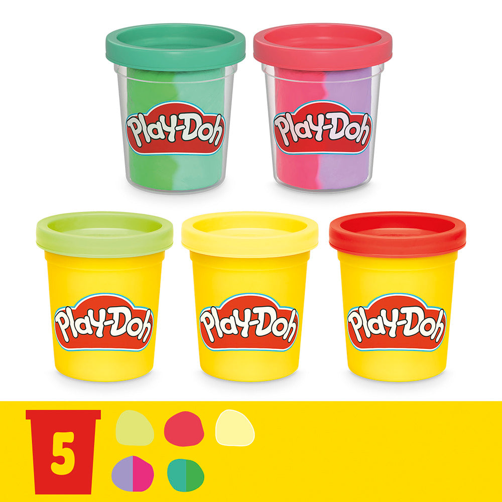Play-Doh blooming flowers