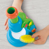 Play-Doh light and look microscope