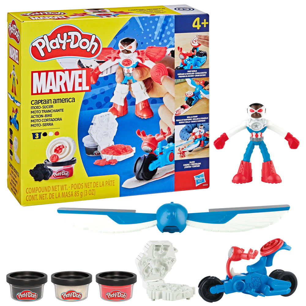 Play-Doh campain america moto-slicer