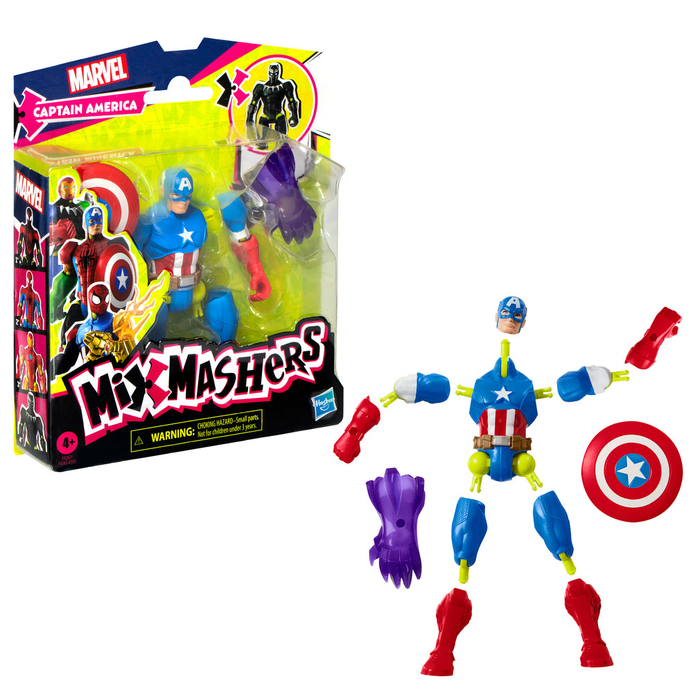 Mixmashers Captain America basic figur