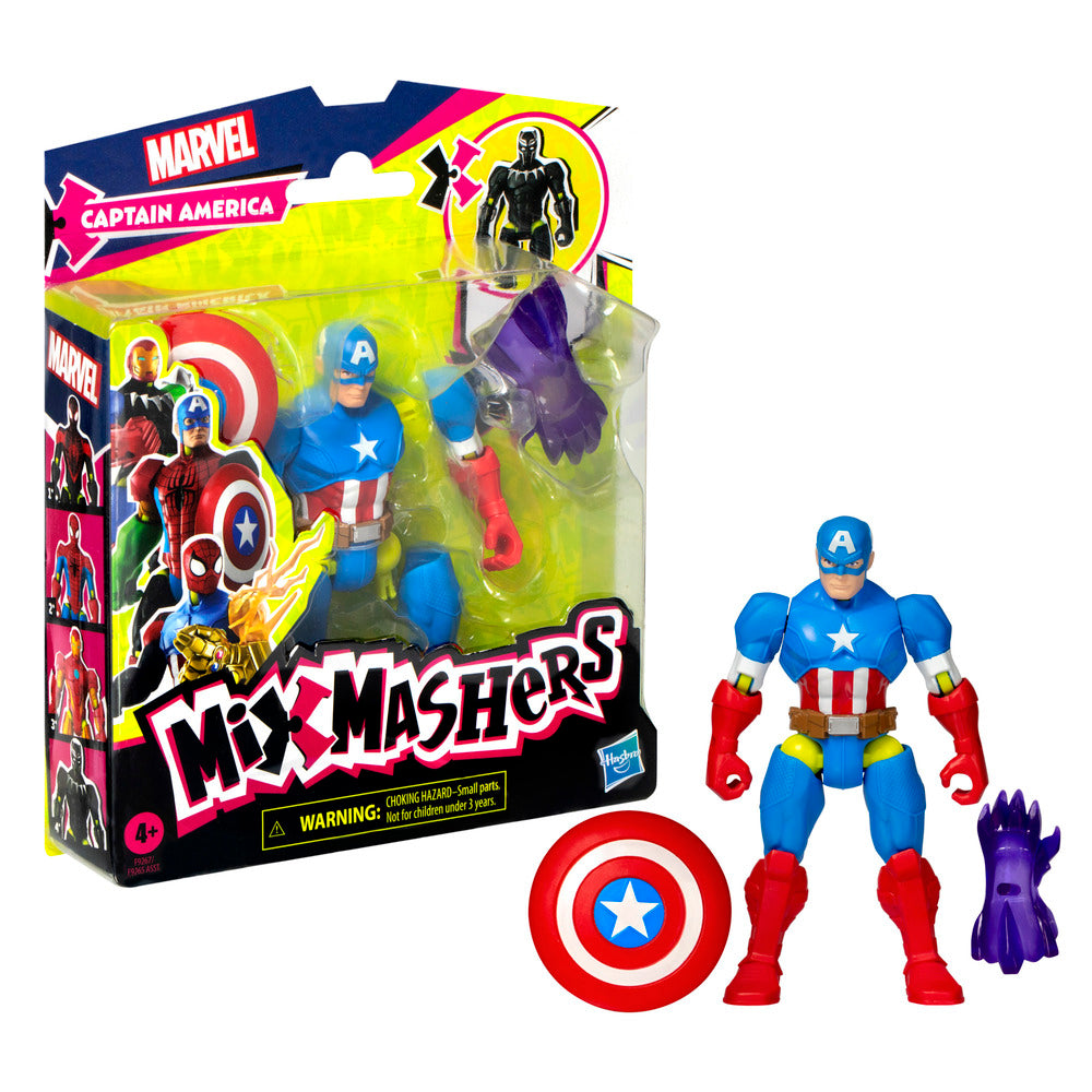 Mixmashers Captain America basic figur