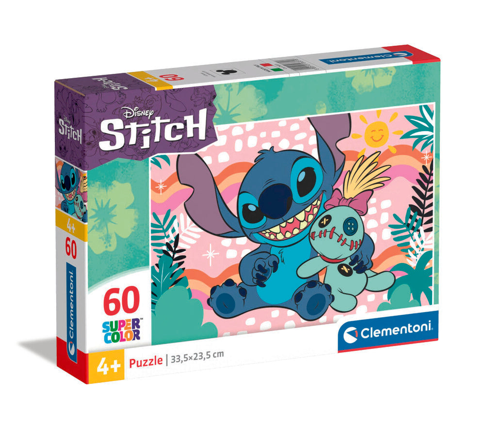 Puslespil Stitch 60 brikker